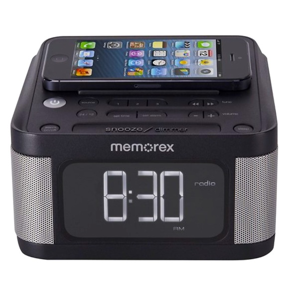 Memorex Portable Audio & Video Memorex Mc843 2 Usb Charging Alarm
